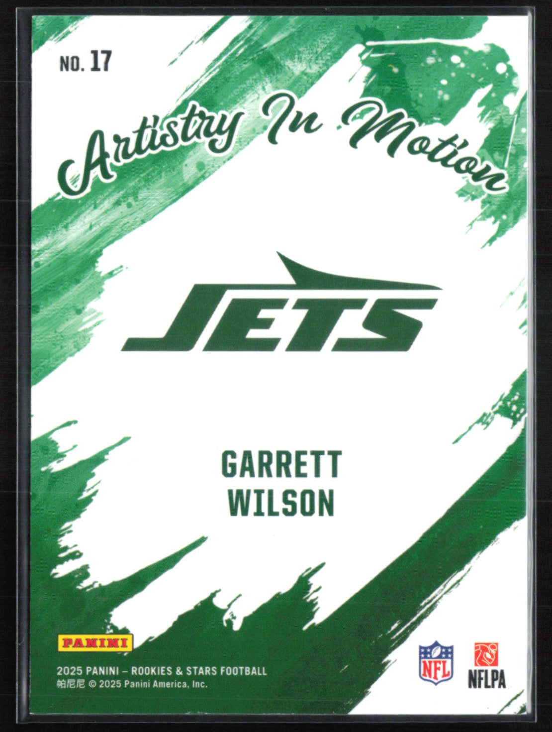 Garrett Wilson Orange /125 Artistry in Motion