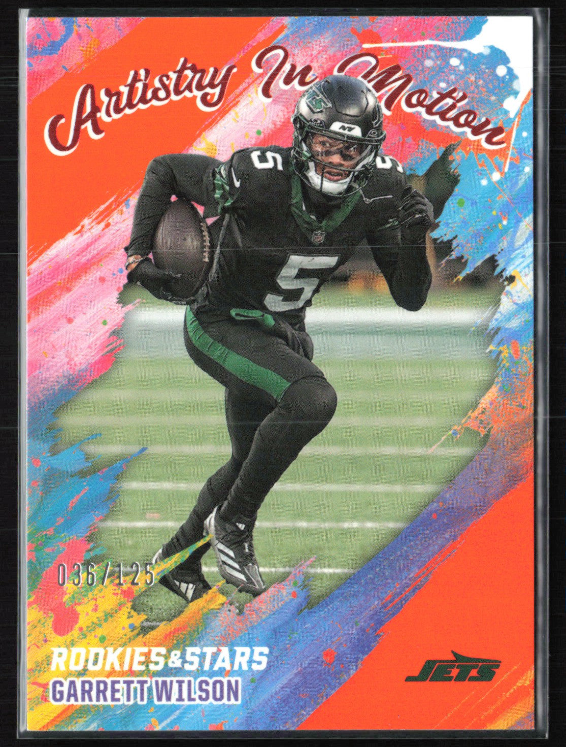 Garrett Wilson Orange /125 Artistry in Motion