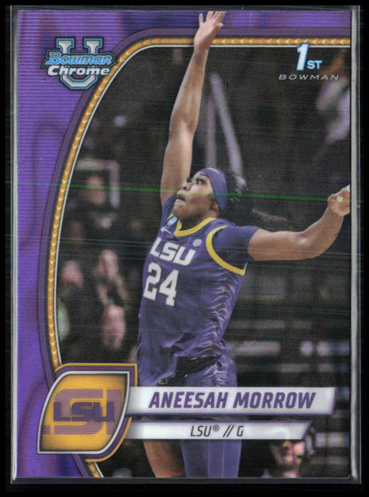 Aneesah Morrow 1st Bowman Purple Lava