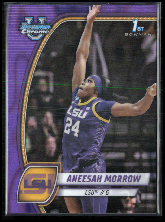 Aneesah Morrow 1st Bowman Purple Lava