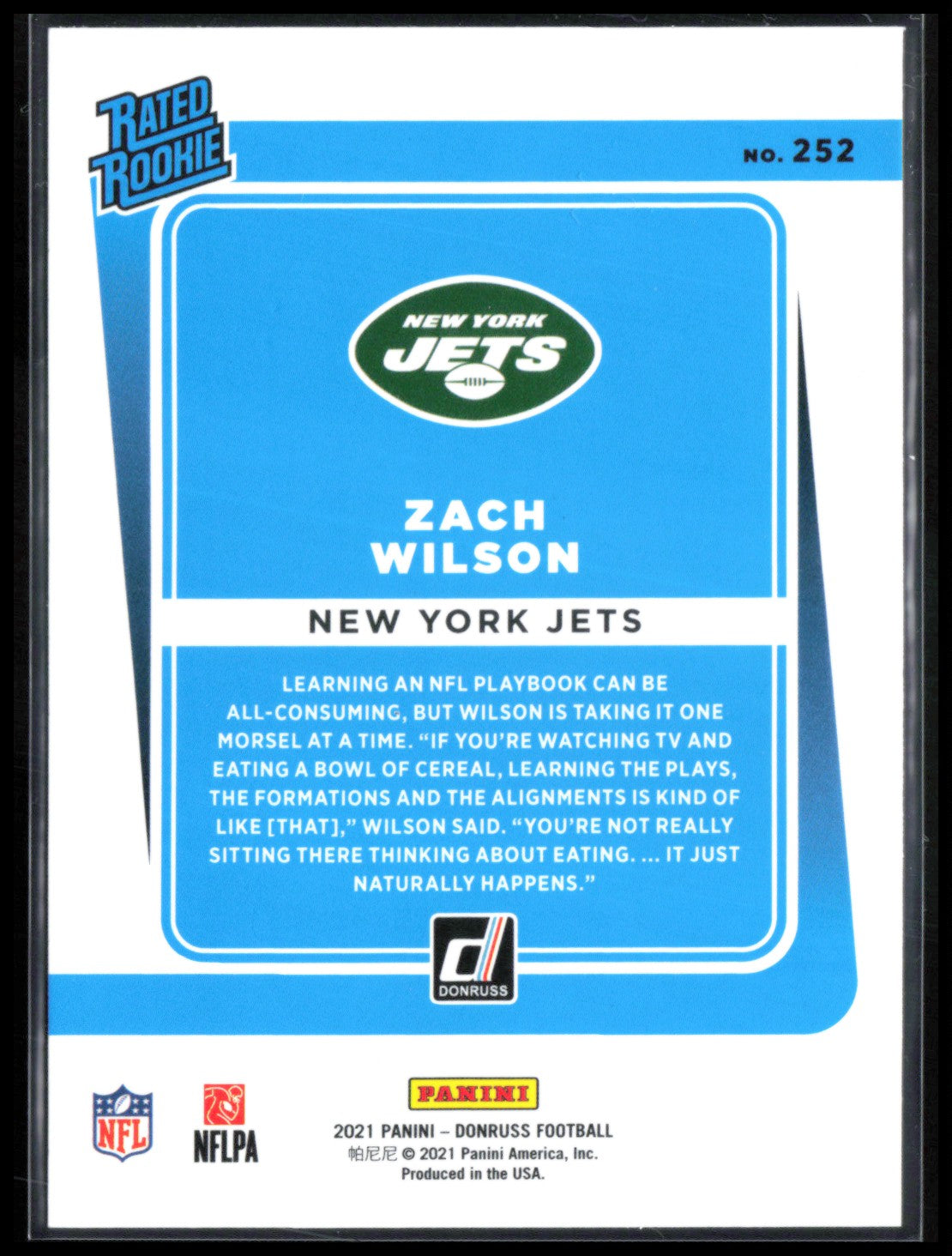 Zach Wilson RC