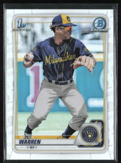 Zavier Warren 1st Bowman Refractor