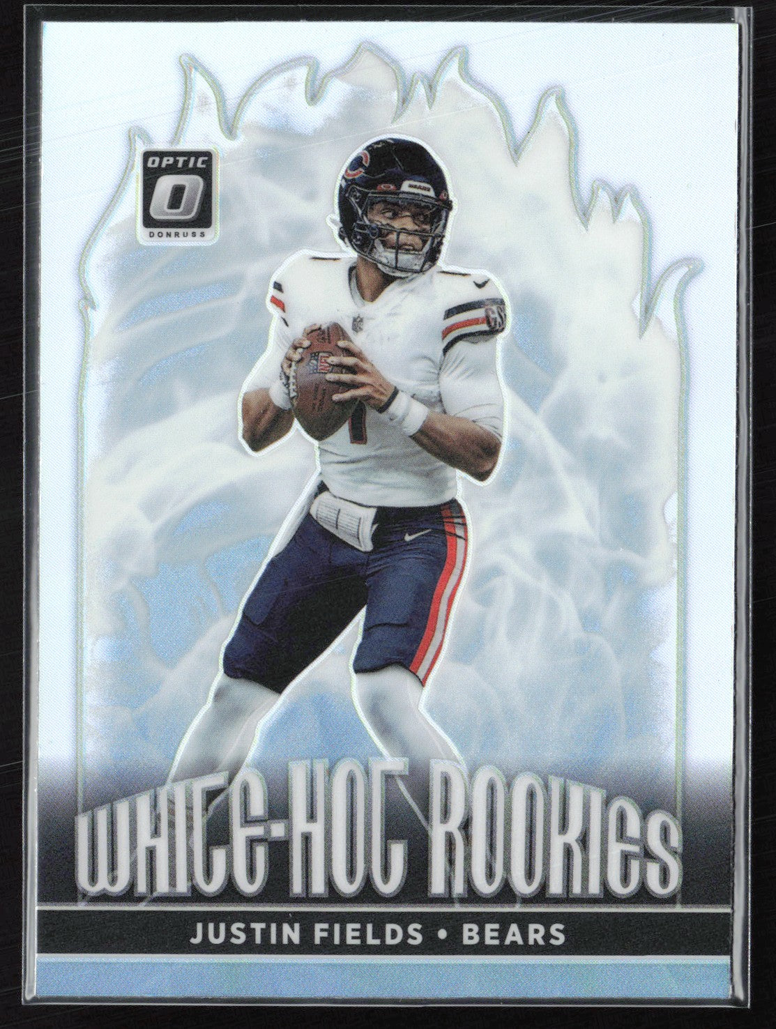 Justin Fields RC White-Hot Rookies Holo