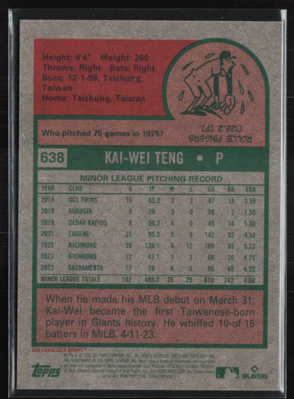 Kai-Wei Teng RC /699