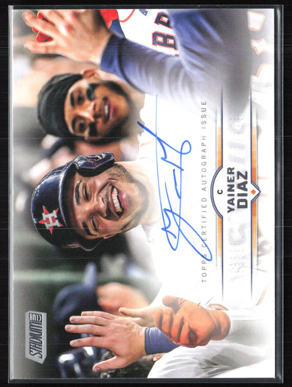 Yainer Diaz Auto 2025 Stadium Club