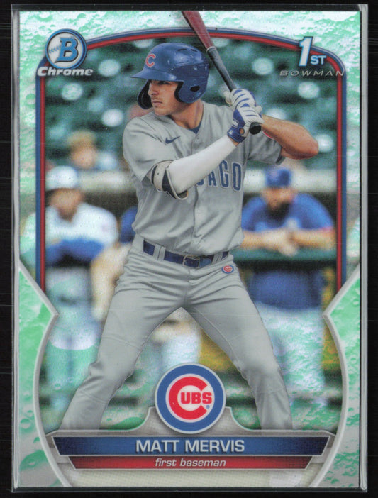 Matt Mervis 1st Bowman Lunar