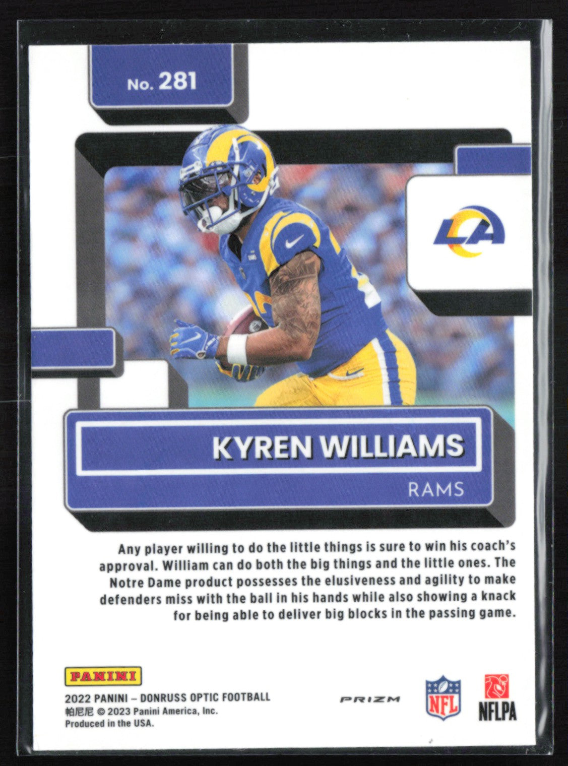 Kyren Williams RC Purple Shock