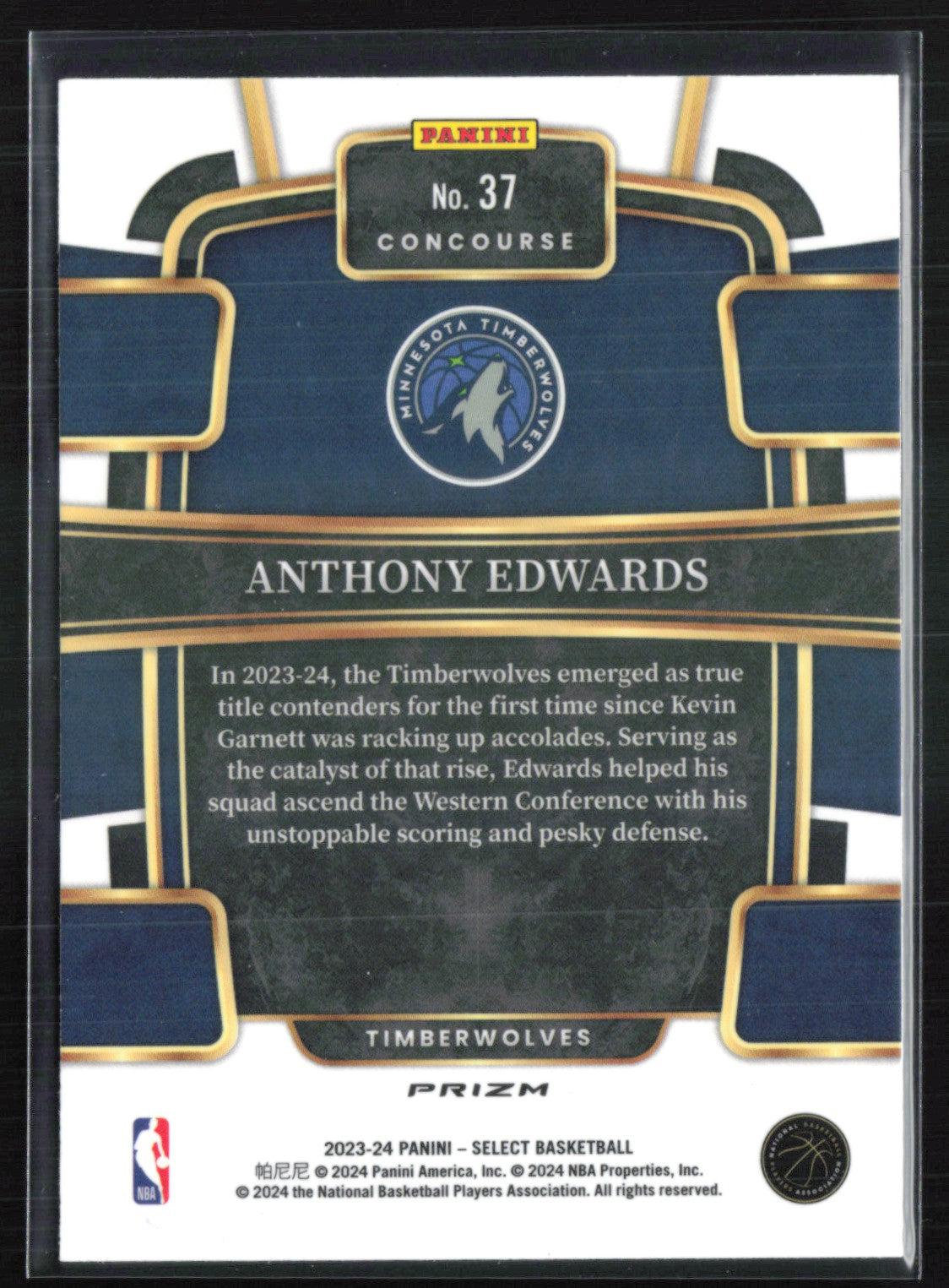 Anthony Edwards Silver