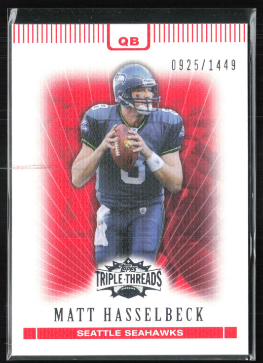 Matt Hasselbeck /1449 Topps Triple Threads