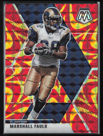Marshall Faulk Reactive Red Yellow