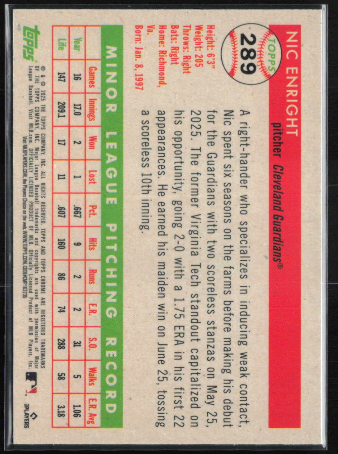 Nic Enright RC Blue Mini DIamond /199