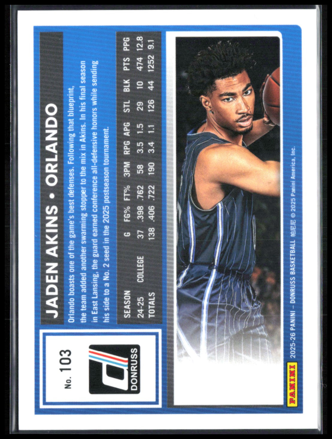 Jaden Akins RC /275