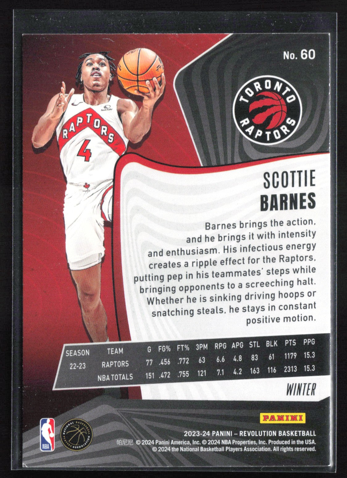 Scottie Barnes Winter