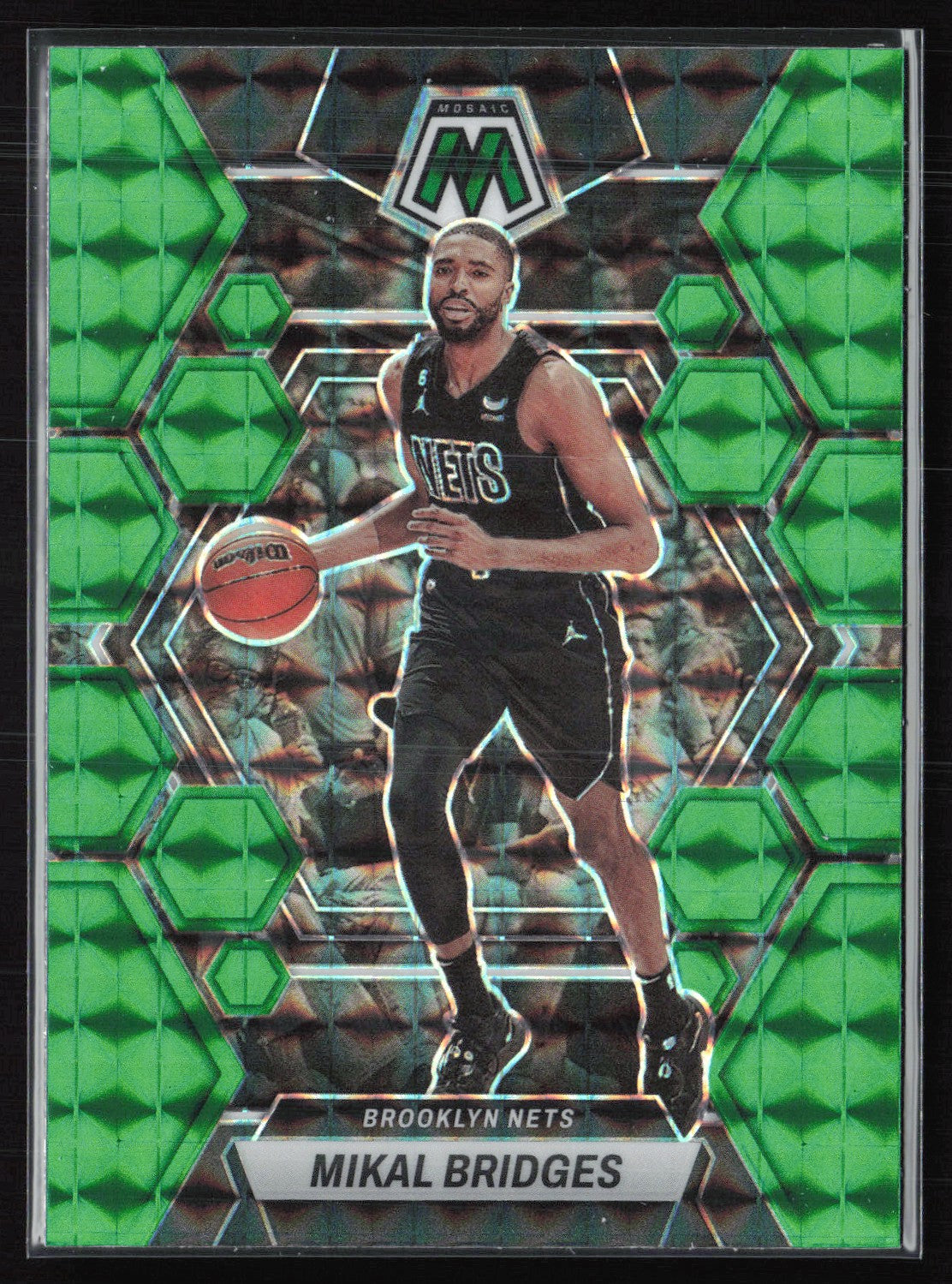 Mikal Bridges Green Mosaic