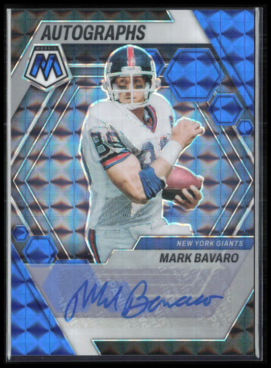Mark Bavaro Auto Blue Mosaic /99