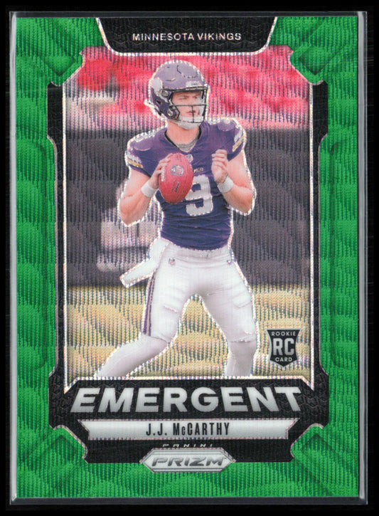 J.J. McCarthy RC Green Wave