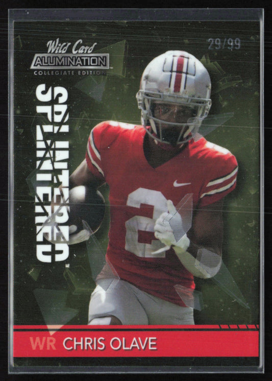 Chris Olave Wild Card Splintered /99