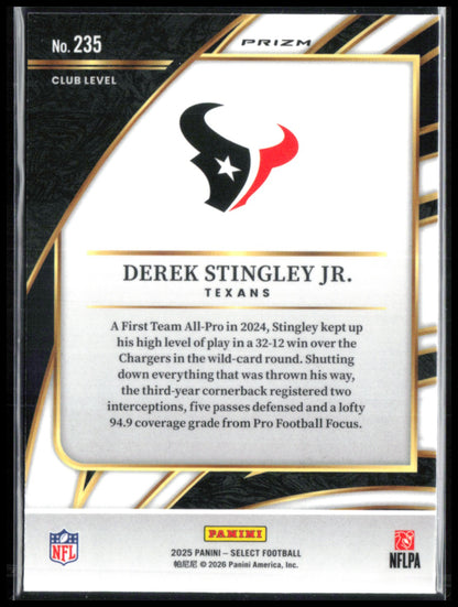 Derek Stingley Jr RWB Shock