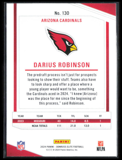 Darius Robinson RC BLue /875