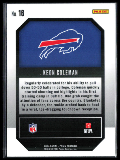 Keon Coleman RC