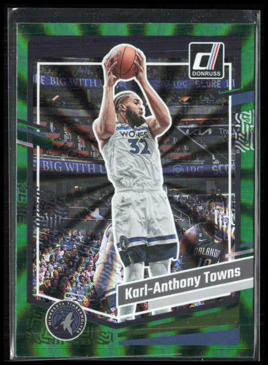 Karl-Anthony Towns Green Laser