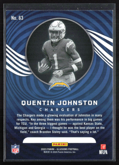 Quentin Johnston RC Orange