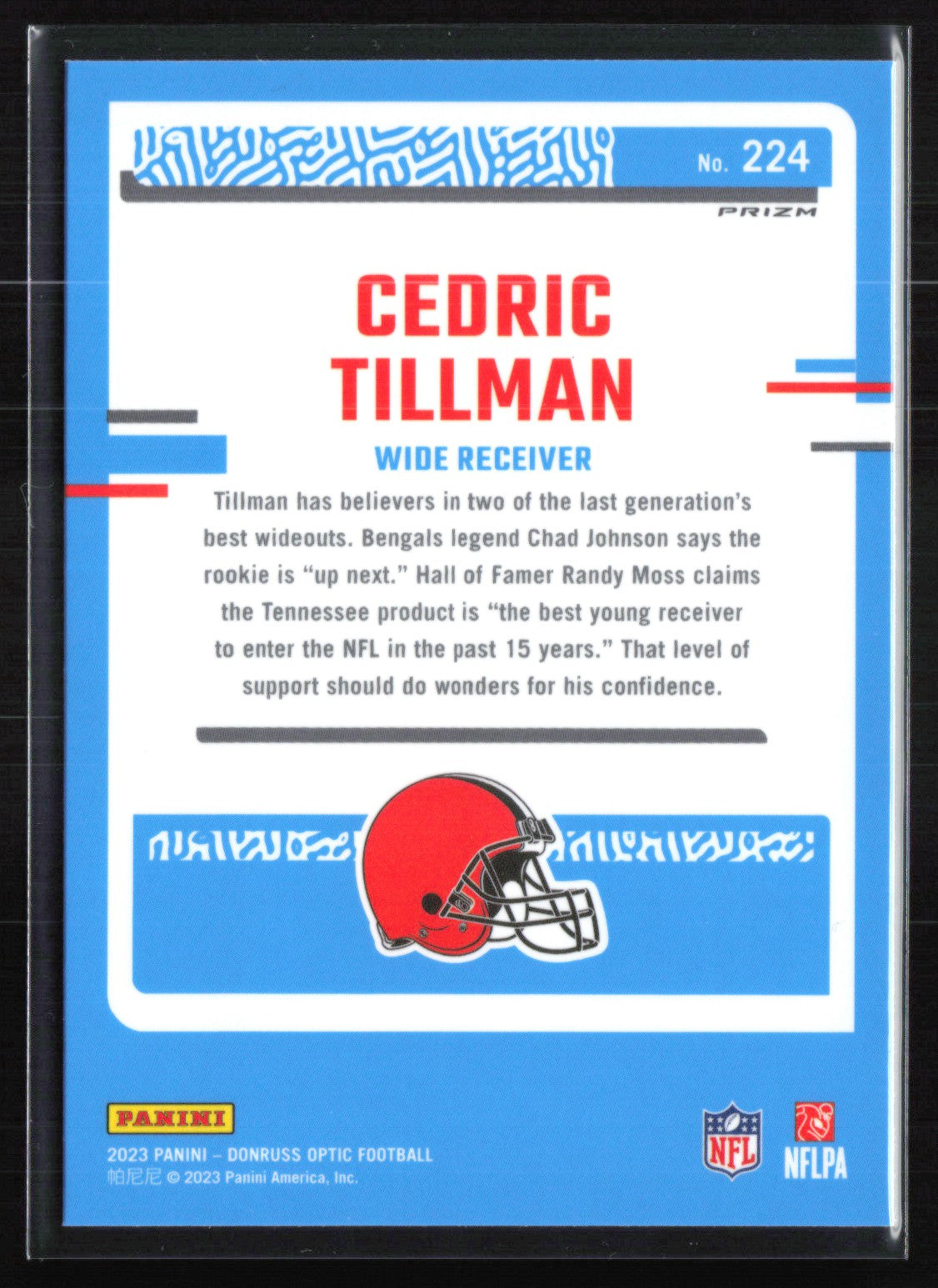 Cedric Tillman RC Pink