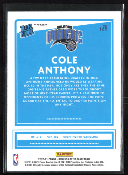Cole Anthony RC Purple Flash