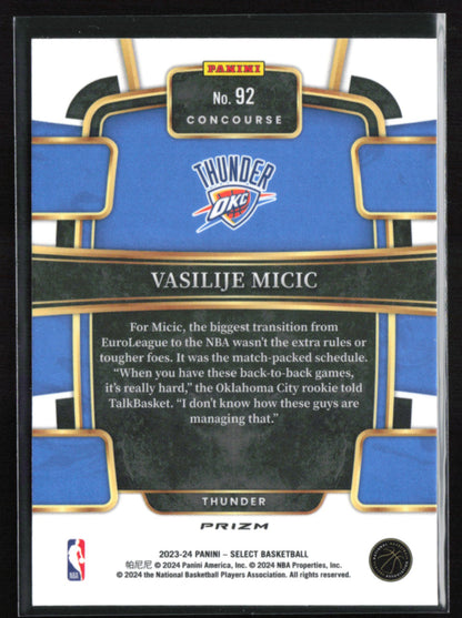 Vasilije Micic RC Seismic