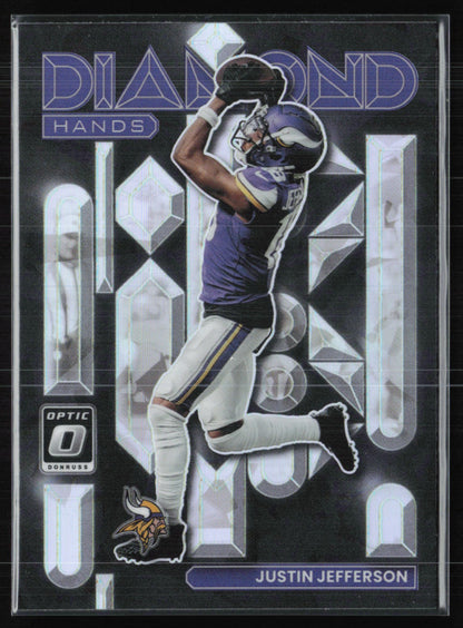 Justin Jefferson Diamond Hands Holo
