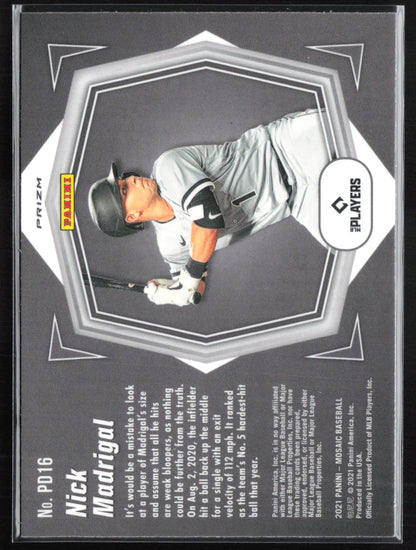 Nick Madrigal Mosaic Prizm