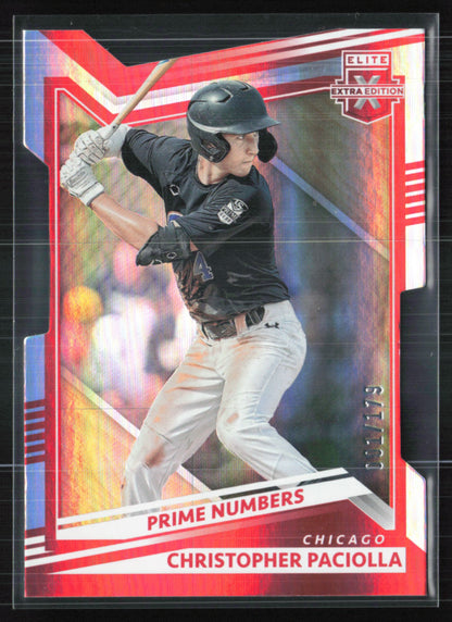 Christopher Paciolla /179 Prime Numbers