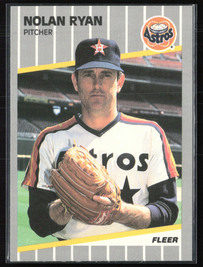 Nolan Ryan 1989 Fleer