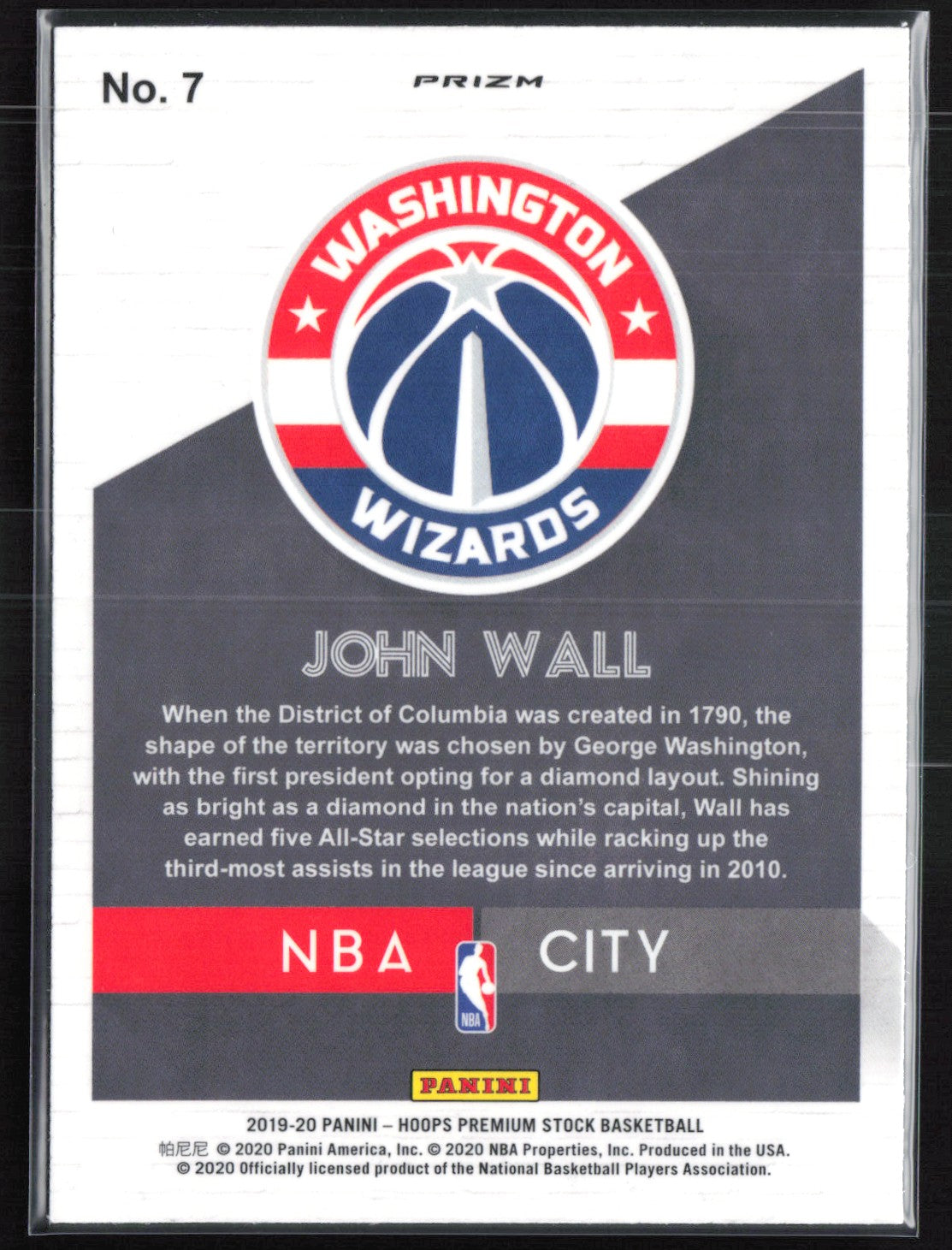 John Wall Blue Holo