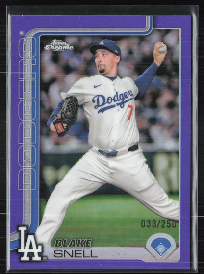 Blake Snell Purple Refractor /250