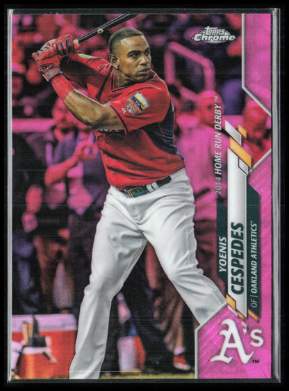 Yoenis Cespedes Pink Refractor