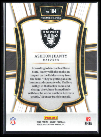 Ashton Jeanty RC