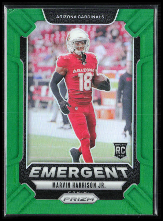 Marvin Harrison Jr. RC Green Prizm