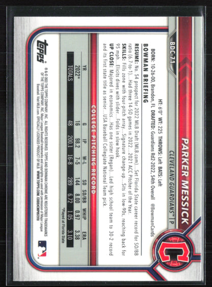Parker Messick 1st Bowman Sky Blue