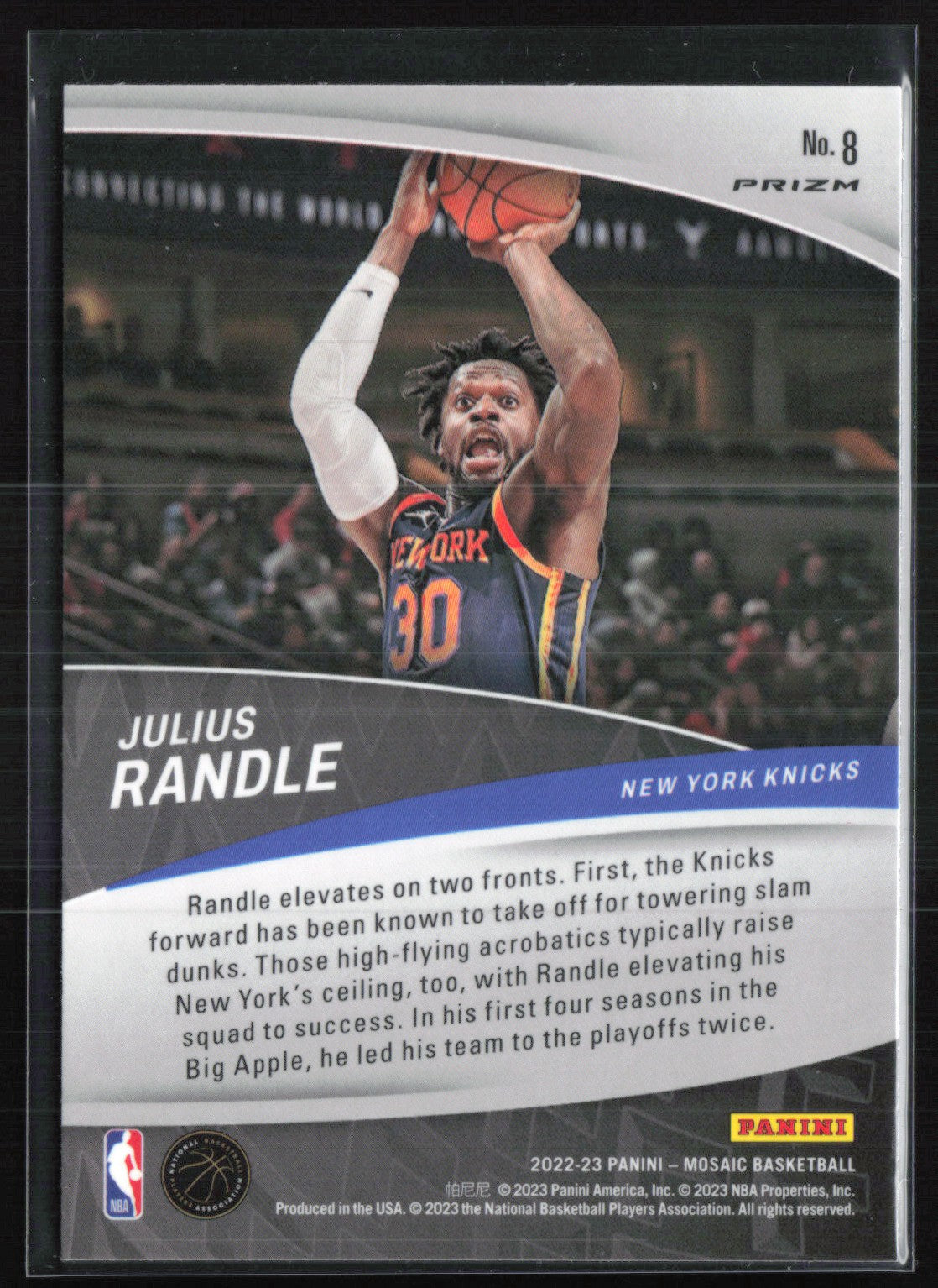 Julius Randle Mosaic Prizm