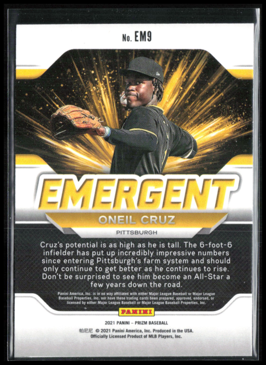 Oneil Cruz RC Emergent