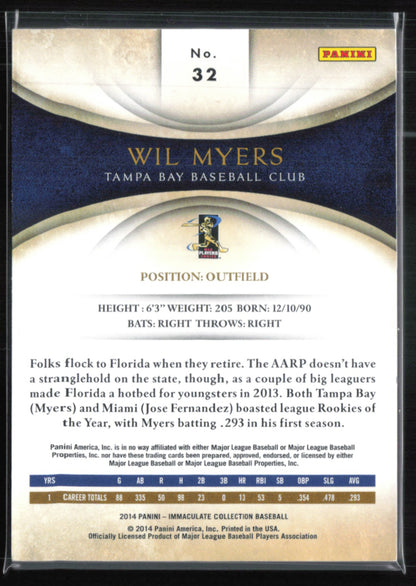 Wil Myers /99 2014 Immaculate