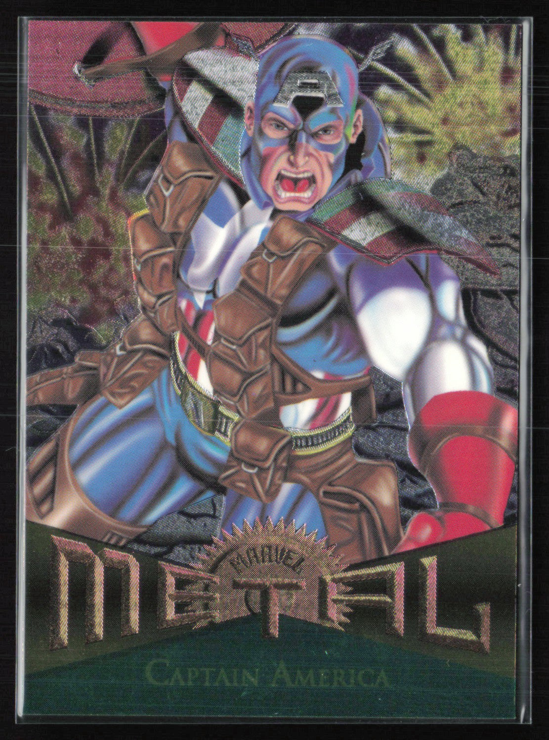 Captain America 1996 Marvel Metal
