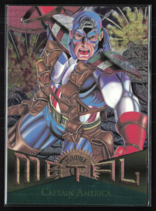 Captain America 1996 Marvel Metal