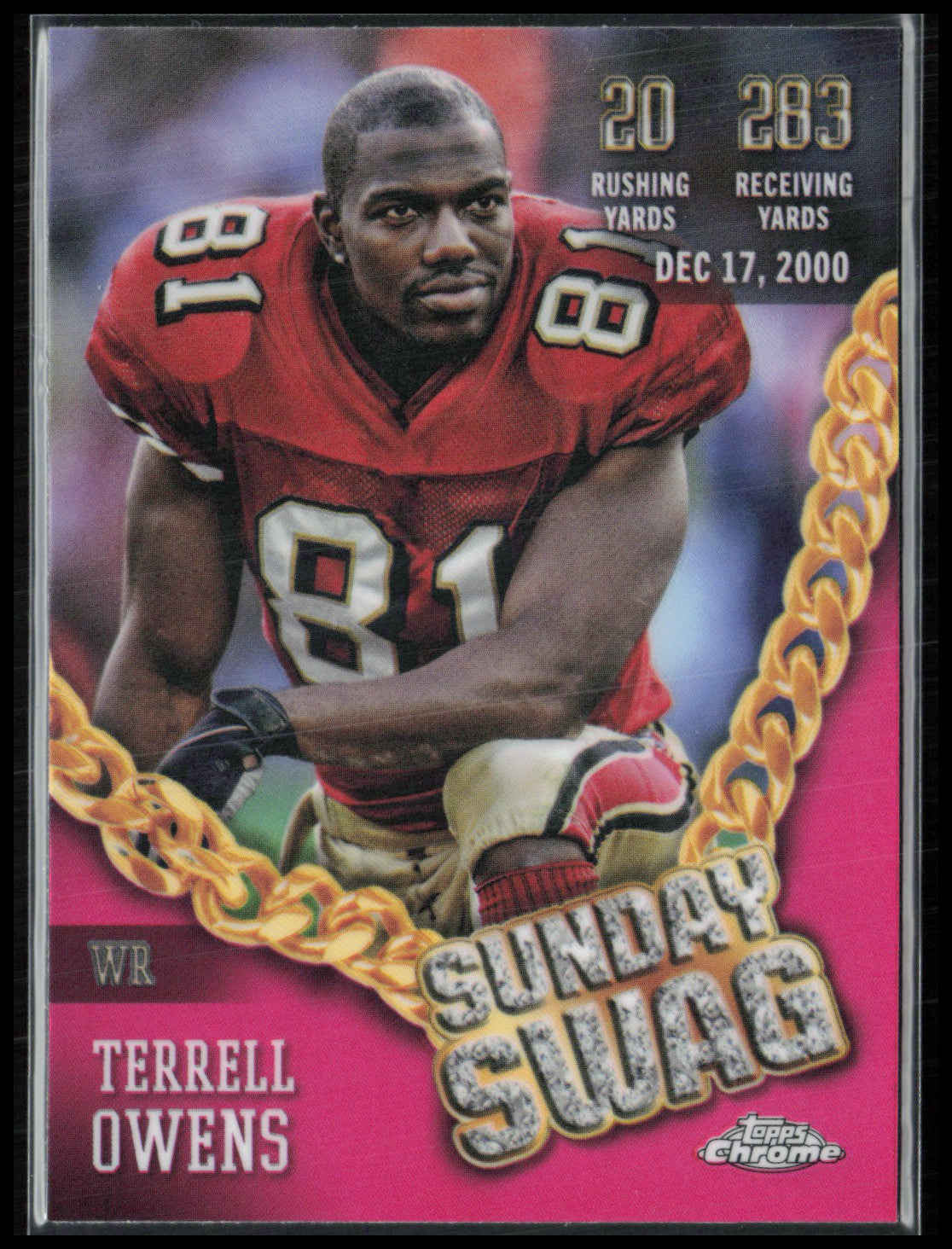 Terrell Owens Pink Refractor