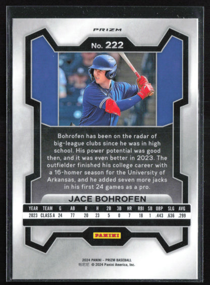Jace Bohrofen Silver Prizm