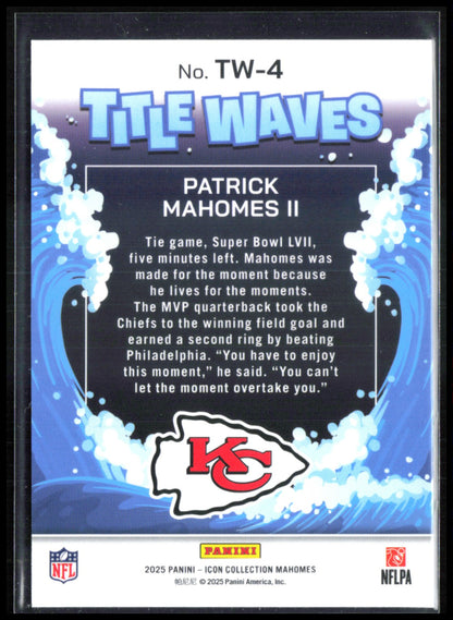 Patrick Mahomes II Title Waves