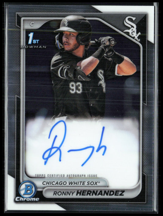 Ronny Hernandez 1st Bowman Auto