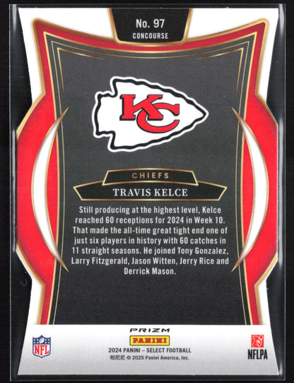 Travis Kelce Silver Die-Cut