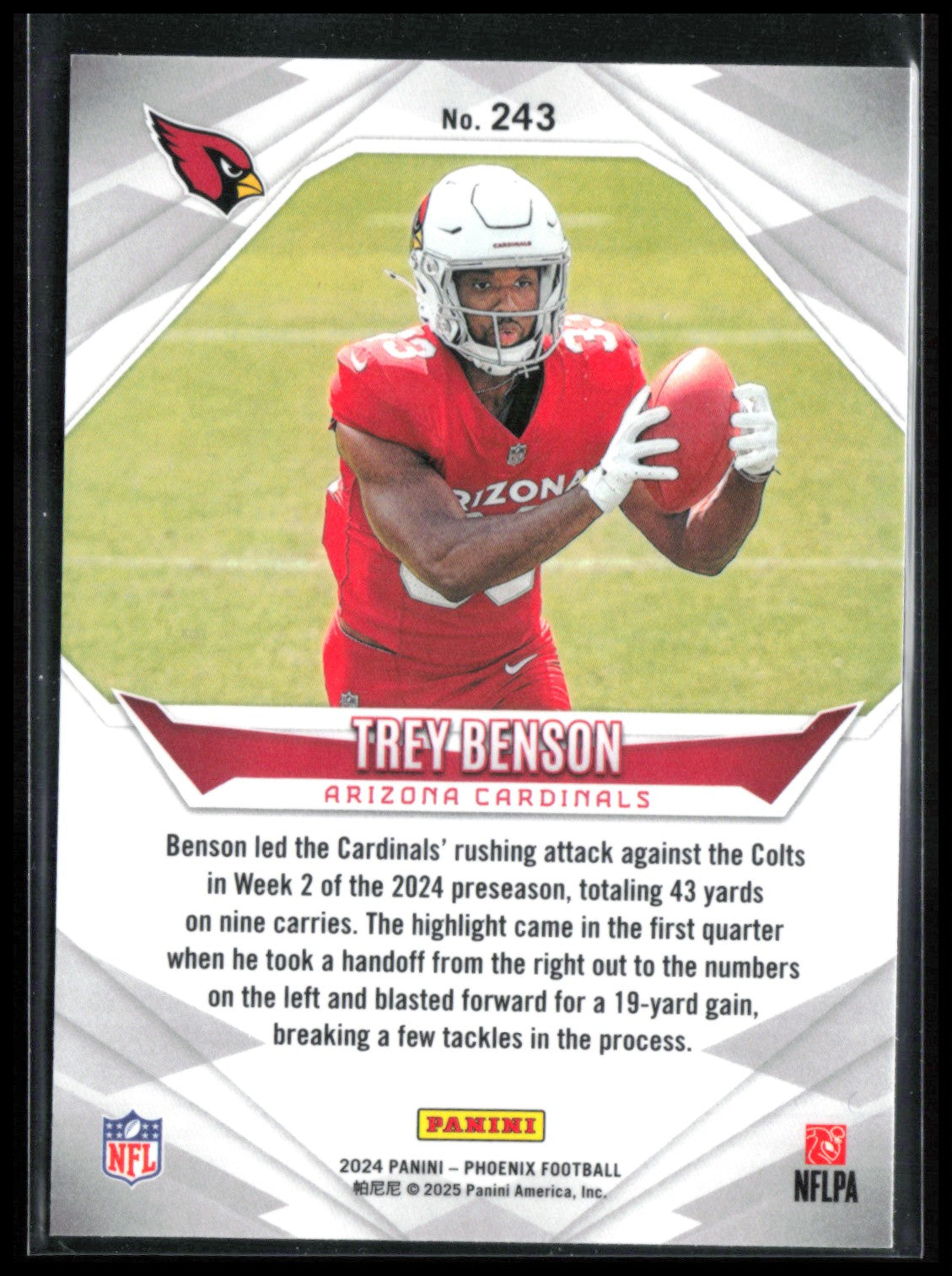Trey Benson RC Orange